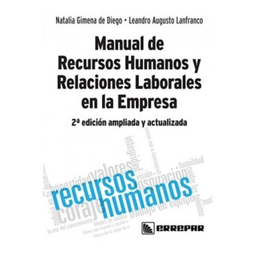 Libro Manual De Recursos Humanos Y Relaciones Laborales En L
