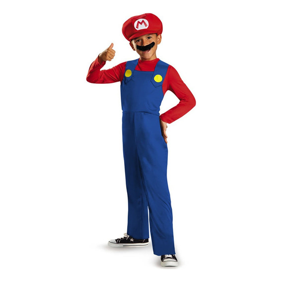 Disfraz Niño Super Mario Bross Y Luigi