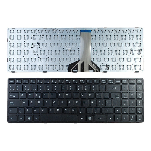 Teclado Lenovo Ideapad 100-15IBD Negro Español