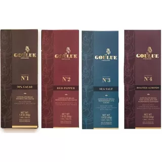 La Goulue Chocolate 4 Varietales Edicion Especial 50grs