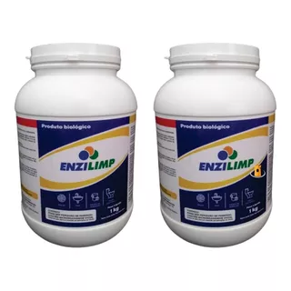 2x1kg Bactérias (enzimas) P/ Tratar Limpar Esgoto Enzilimp