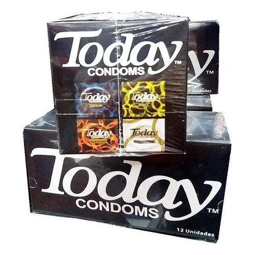 Condones Today Caja X 12 Unidades - Unidad a $3875