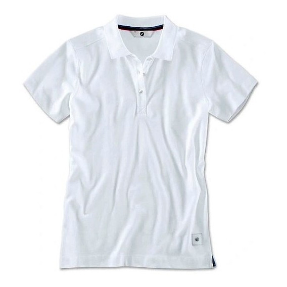 Polera Polo Dama Blanca T-s Bmw