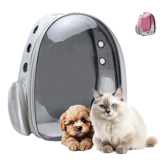 Mochila Transportadora Para Perros/gatos Back Pack Bolsa