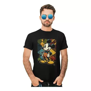 Playera Mickey Mouse/ Disney/ Niños/ Caballero, Dama Y Niño