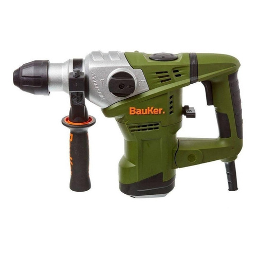 Rotomartillo electroneumático Bauker RH32E verde con 1500W de potencia 220V