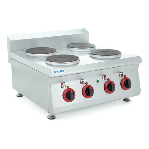 Parrilla eléctrica Migsa BN600-E603 acero inoxidable 220V