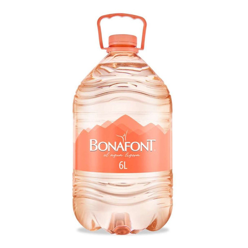 Agua Natural Bonafont 6l