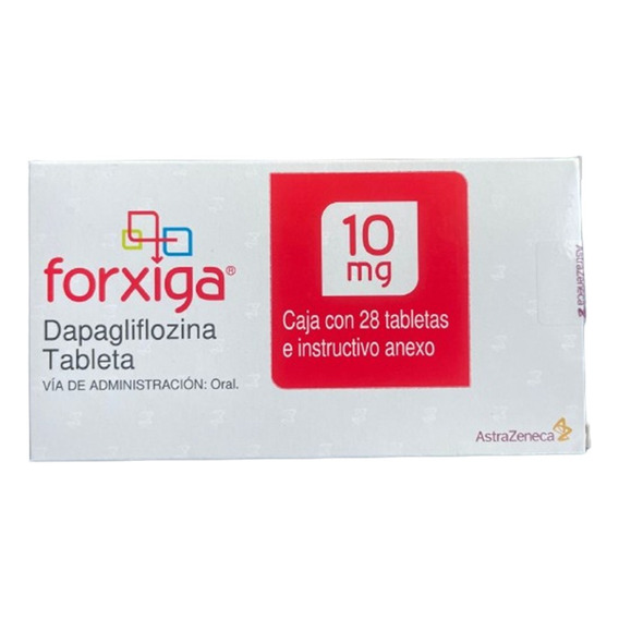 Forxiga Dapagliflozina Diabetes Control Glucosa 28 Tab 10 Mg