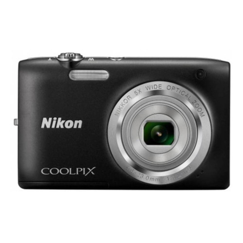  Nikon Coolpix S S2800 compacta color  black 