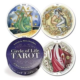 Tarot Circle Of Life - Cartas Redondas - Lo Scarabeo 