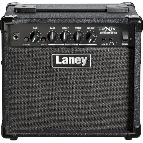 Amplificador Laney Para Guitarra Eléctrica Lx15, Color Negro
