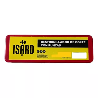 Destornillador Impacto Golpe Profesional 12 Puntas Isard