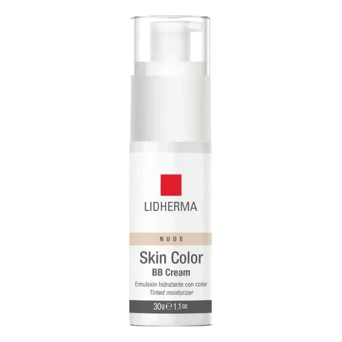 Base de maquillaje en crema Lidherma Base maquillaje Skin BB Cream Skin BB Cream tono nude - 30mL 30g