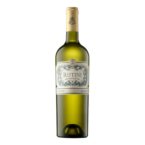 La Rural Rutini Varietal Vino Rutini Sauvignon Blanc 750ml. Caja 6 Botellas