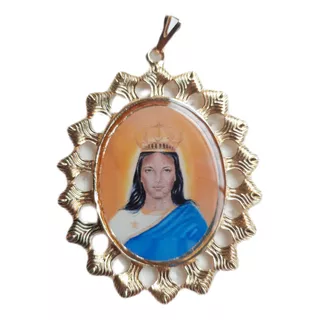 B. Antigo - Medalhão Ou Medalha Sacra De Santa Sara Kali 