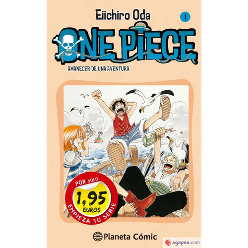 One Piece Tomo 1 Planeta Comic, De Eiichiro Oda. Editorial Planeta Cómic, Tapa Blanda En Español, 2022