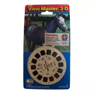 View Master Cavalos - Lacrado - 1991 - Original 