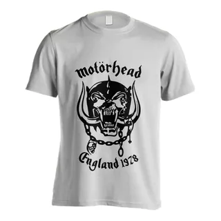 Remera Motörhead #07 Rock Artesanal Planta Nuclear