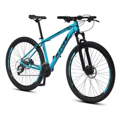 Bicicleta Aro 29 Krw Alumínio 24 Vel Freio A Disco Suspensão Dianteira X42 Cor Azul/Preto Tamanho Do Quadro 19 no Mercado Livre com oferta e cupom de desconto