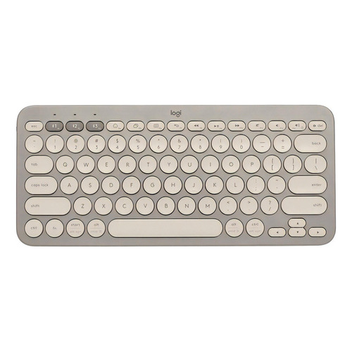 Teclado Bluetooth Logitech K380 Color Sand Español Circuit Color Del Teclado Beige