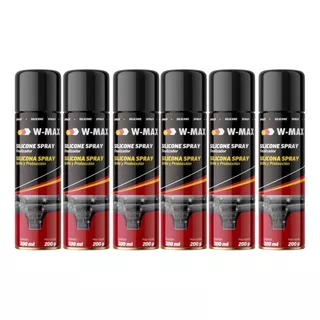  Silicone Automotivo Spray Kit C/ 6 Unid. [ Economia ]