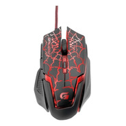 Mouse Para Jogos Gamer Fortrek  Spider 2 Om-705 Led Vermelho