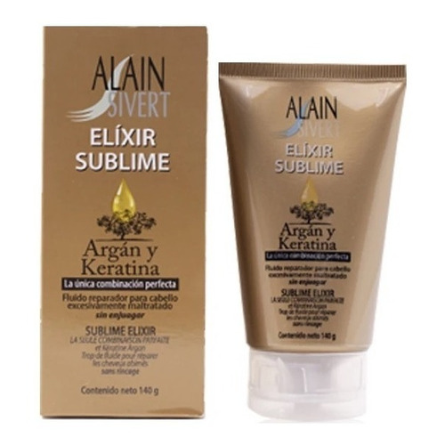 Tratamiento Elixir Sublime Argan Y Keratina Alain 140g