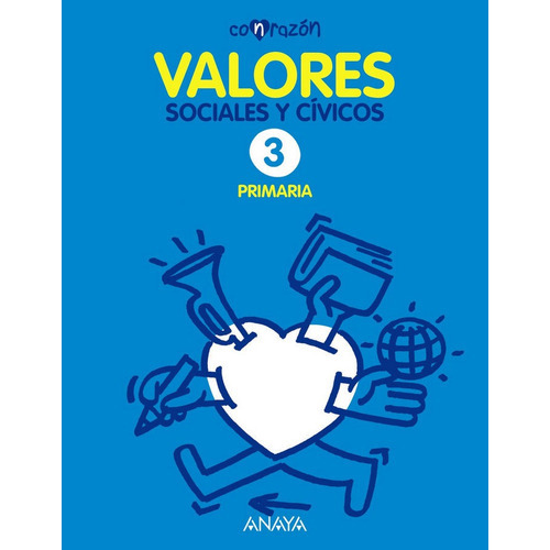 Valores Sociales Y Cãâvicos 3., De Martínez Llorca, Fernando. Editorial Anaya Educación, Tapa Blanda En Español