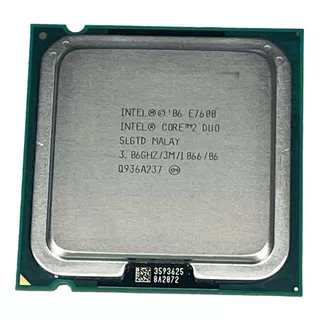 Procesador Intel Core 2 Duo - E7600/ Slgtd/3.06ghz 3m/lga775