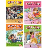 Paquete Libros Preescolar Pego Y Leo Pegatina Leer Stickers 