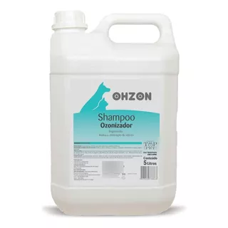 Shampoo Ozonio Pet Ohzon 300 Ml Hipoalergênico Oleo Girassol Fragrância Bebê