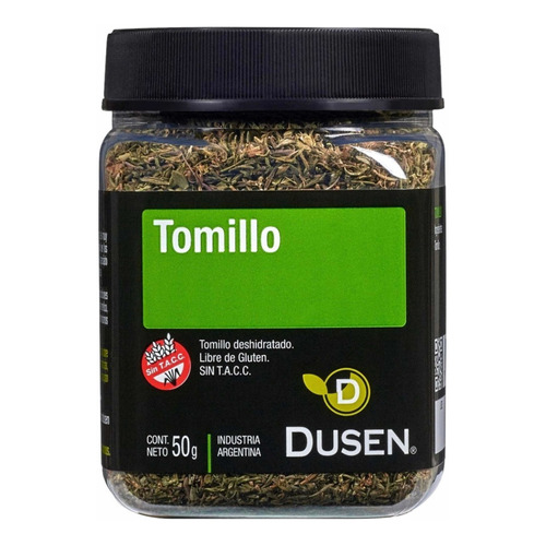 Tomillo Dusen Sin Tacc Y Kosher X 50 Grs.