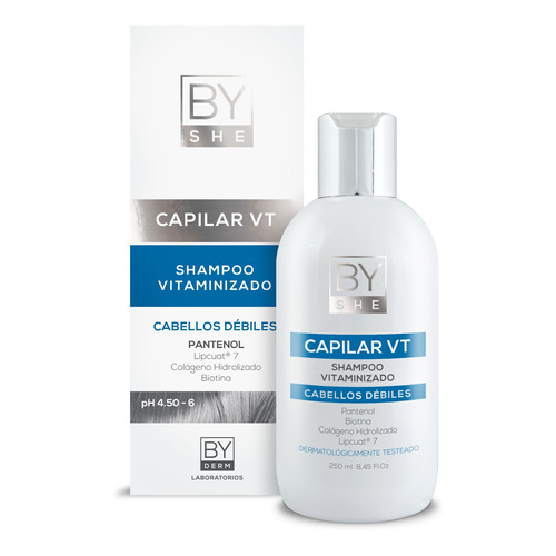 By She Capilar Vt Shampoo Vitaminizado Cabello Débil 250ml