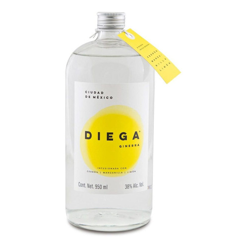 Ginebra Diega Amarilla 950ml