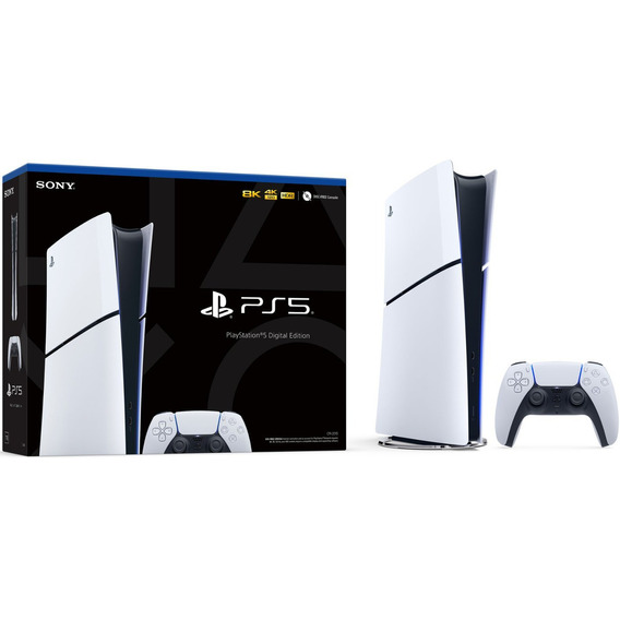 Consola Playstation 5 Slim 1tb Digital Color Blanco