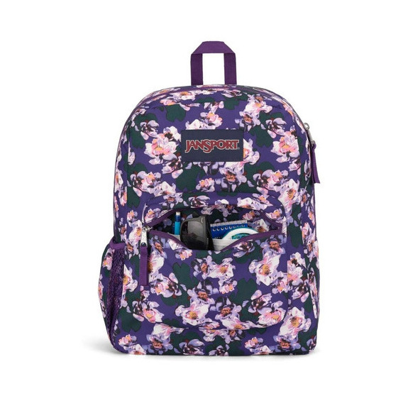 Morral Jansport Cross Town Azul Jansport Color Purple Petals