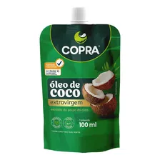 Óleo De Coco Extra Virgem Pouch Sachê 100ml Copra