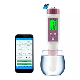 Medidor Ph Digital Orp Bolso Água Unidade Temperatura 7 Em 1