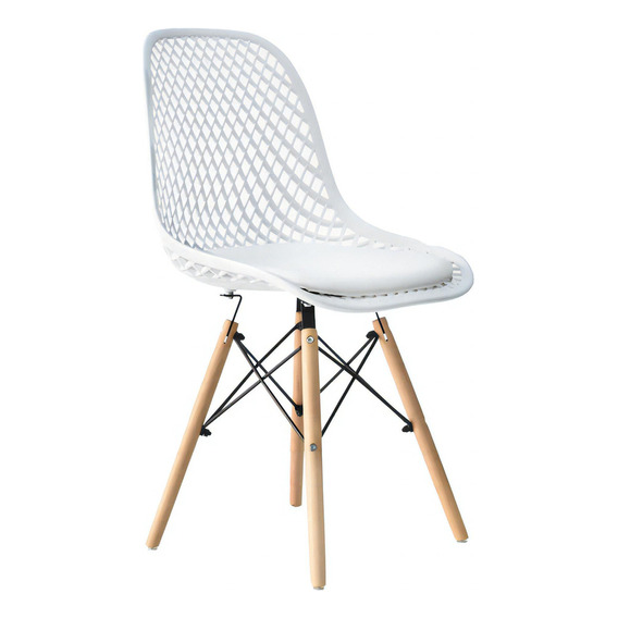 Silla De Diseño Nordic Blanco Bonno