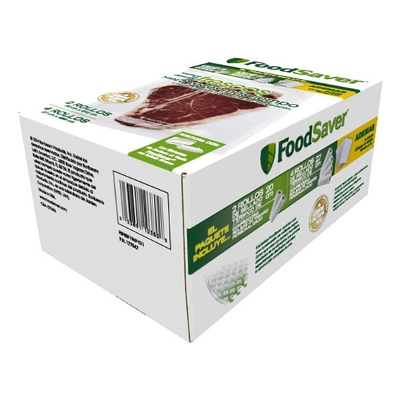 Kit De Accesorios  Foodsaver® Con Bolsas Y Rollos Fsfsbf194p Color Blanco