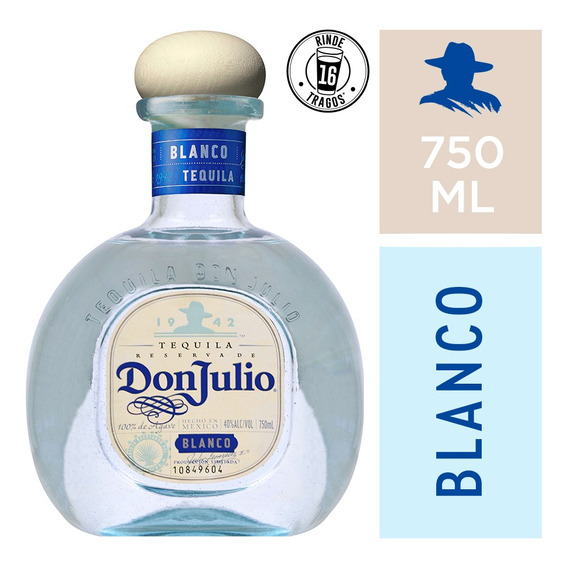 Tequila Don Julio Blanco 750ml