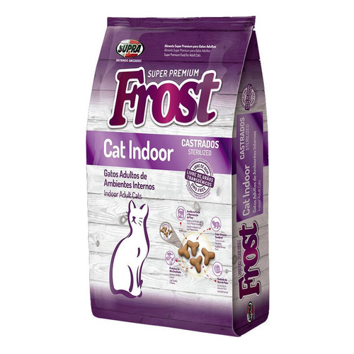 Alimento Frost Super Premium Cat Indoor para gato adulto sabor mix en bolsa de 8.5kg