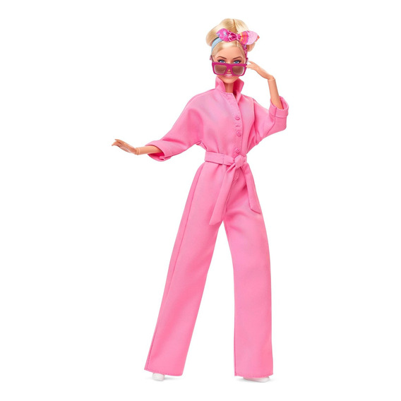 Barbie The  Movie * Margot Robbie Muñeca En Jumpsuit Rosa 