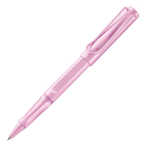 Lapicera Roller Lamy Safari Ed Limitada Deelite Tinta Negro Exterior Light Rose