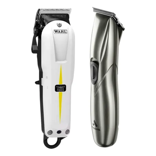 Set de m quinas Wahl Super Taper y Andis Slimline Pro Li color