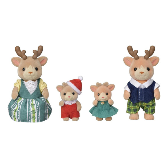 Sylvanian Families Familia De Renos Ternurines Juguetes