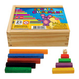 Escala Cuisenaire Individual 68 Peças