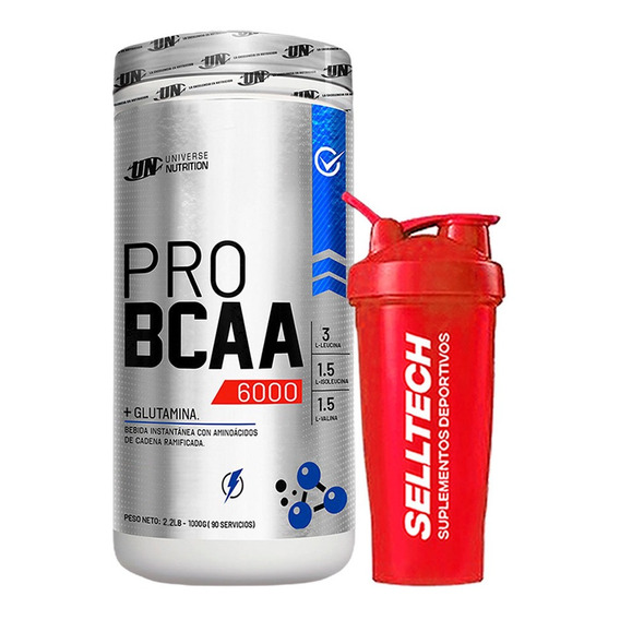 Aminoácido Universe Nutrition Pro Bcaa 6000 1kg Fruit Punch