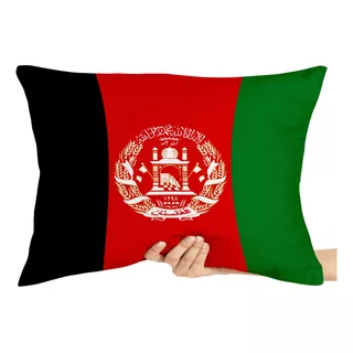 Almofada Gigante 50x70 Grande Bandeira Pais Afeganistão